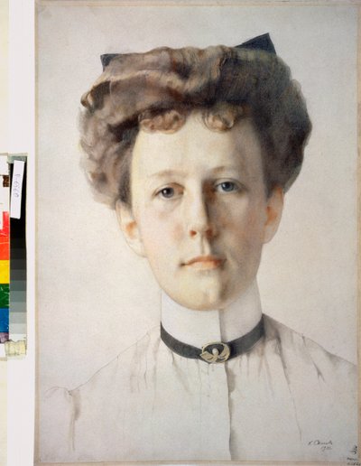 Portret van barones Alexandra Nolde door Konstantin Andreevic Somov