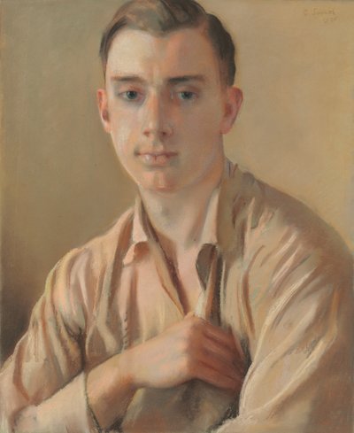 Portret van Boris Snejkovski door Konstantin Andreevic Somov