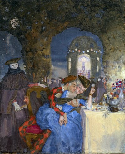 Afspraak door Konstantin Andreevic Somov