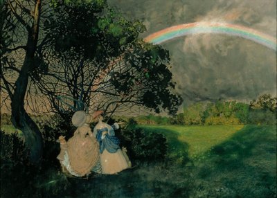 Regenboog, 1897 door Konstantin Andreyevich Somov