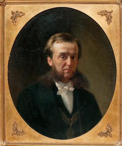 Portret van Graaf Piotr Aleksandrovitch Valouiev (1815-1890) door Konstantin Egorovich Makovsky
