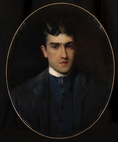 Portret van Lucien Guitry 1860-1925 door Konstantin Egorovich Makovsky
