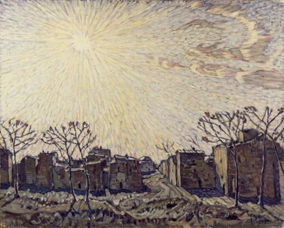 De zon, 1906 door Konstantin Fyodorovich Bogayevsky