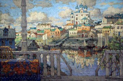 Pskov, 1915 door Konstantin Ivanovich Gorbatov