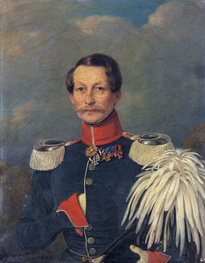Portret van Prins Adalbert van Pruisen (1811-1873) door Konstantin Johann Franz Cretius