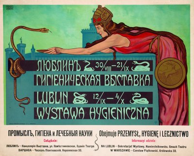 Hygiënische Tentoonstelling door Konstanty Kietlicz Rayski