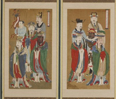Processiescène, Choson dynastie door Korean School