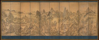 Zeven Juweelberg, Shunman, late 1800s door Korean School