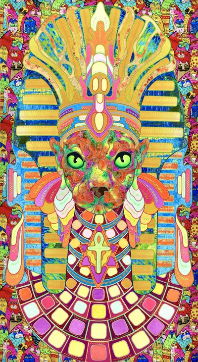 Psychedelische Faraokat door Kostyantin Malginov