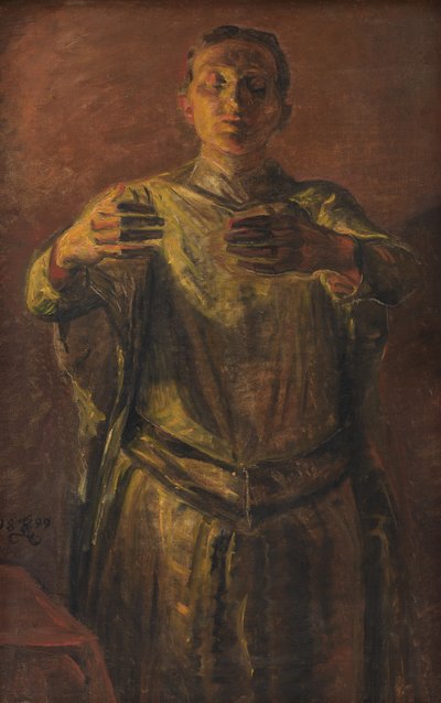 Lady Macbeth. Studie door Kristian Zahrtmann