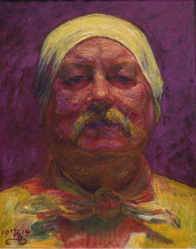 Zelfportret, 1914 door Kristian Zahrtmann
