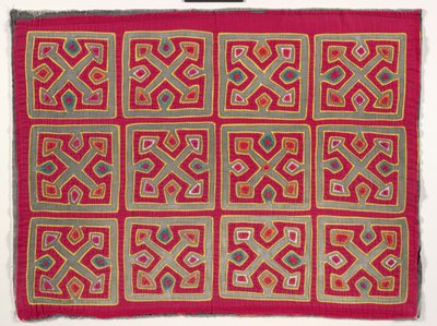 Shirt Paneel (mola), c.1950 door Kuna Indian Culture