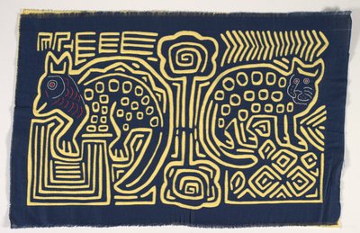 Shirt Paneel (mola), c.1950 door Kuna Indian Culture