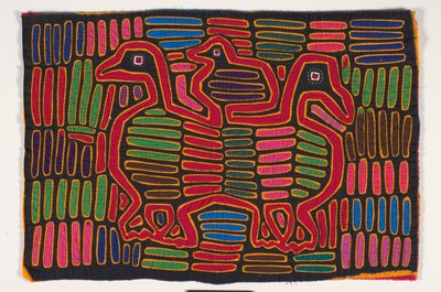 Shirt paneel (mola) door Kuna Indian Culture