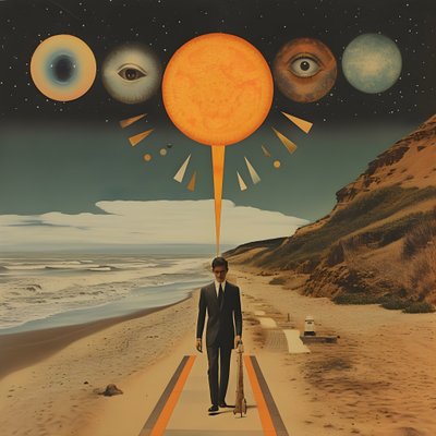 Het honderd vierenzestigste beeld sinds de tweede keer dat de zon op- en onderging 1 door Kurt Heppke
