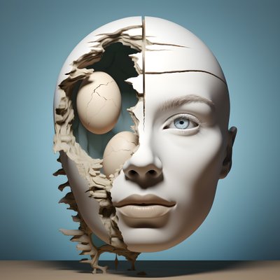 Het tweehonderdzestigste schilderij sinds de tweede keer dat het lachen de lucht vult 3 door Kurt Heppke
