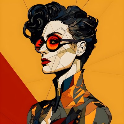 Het tweede schilderij sinds een enkele gedachte begon 1 door Kurt Heppke