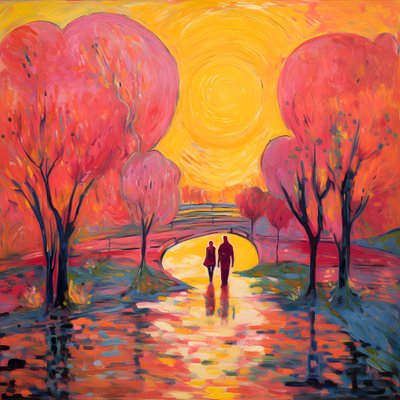 Schilderij 1 door Kurt Heppke