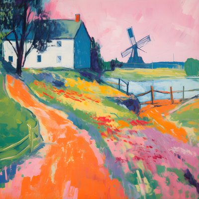 Schilderij 4 door Kurt Heppke