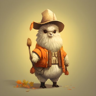 Lama, 18e eeuw Amerika 4 door Kurt Heppke