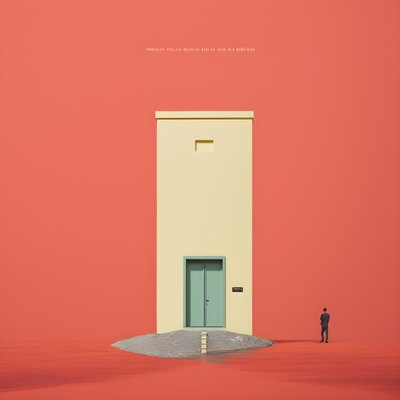 Minimalistisch avonturenposter 3 door Kurt Heppke