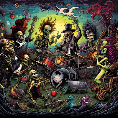 Monsters spelen instrumenten 2 door Kurt Heppke
