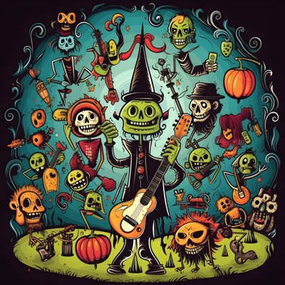 Monsters spelen instrumenten 3 door Kurt Heppke