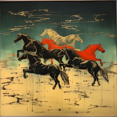 Honderd Paarden 3 door Kurt Heppke