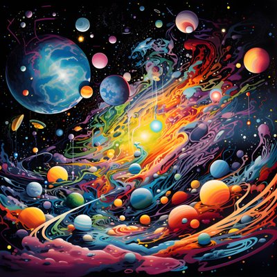 Planetarium in de ruimte 4 door Kurt Heppke