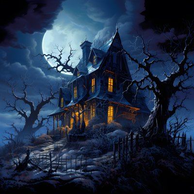 Spookhuis 1 door Kurt Heppke