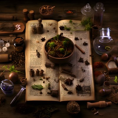 Visuele weergaven van theorieën over het manuscript, zoals plantaardige medische gidsen, buitenaardse talen en verfijnde hoaxes 3 door Kurt Heppke