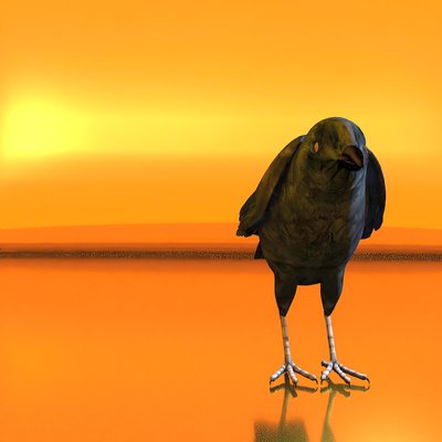 Hoe een artistieke textuur met raven te creëren door Kurt Heppke