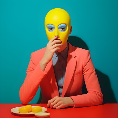 Samen etende arepas 1 door Kurt Heppke