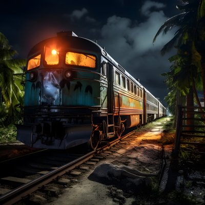 Trein 1 door Kurt Heppke