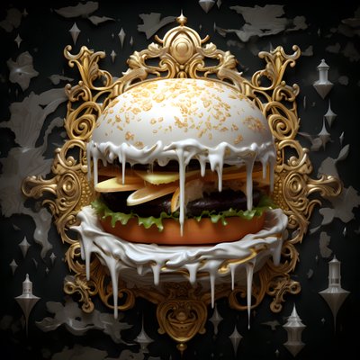 een witte marmeren burger 4 door Kurt Heppke