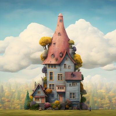 een groot en een klein huis 1 door Kurt Heppke