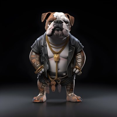 Engelse Bulldog 3 door Kurt Heppke