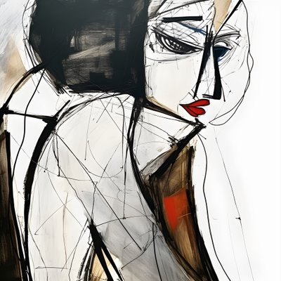 nankin kunst portret 1 door Kurt Heppke