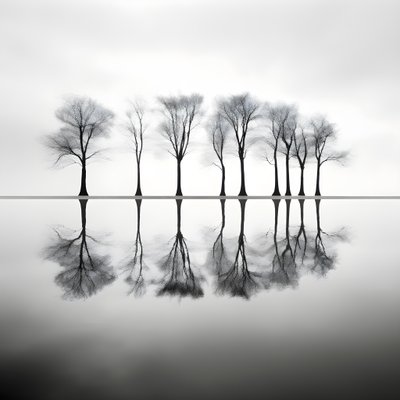 Zwart-wit foto