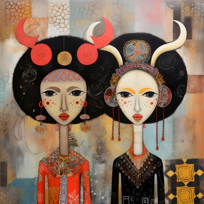 Symmetrische Figuren 2 door Kurt Heppke