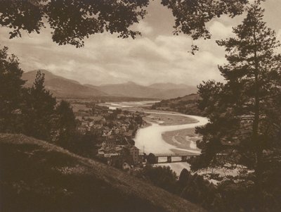 Bad Tolz und das Isartal, Blick vom Kalvarienberg door Kurt Hielscher