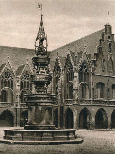 Braunschweig, stadhuis van de oude stad, 1931 door Kurt Hielscher