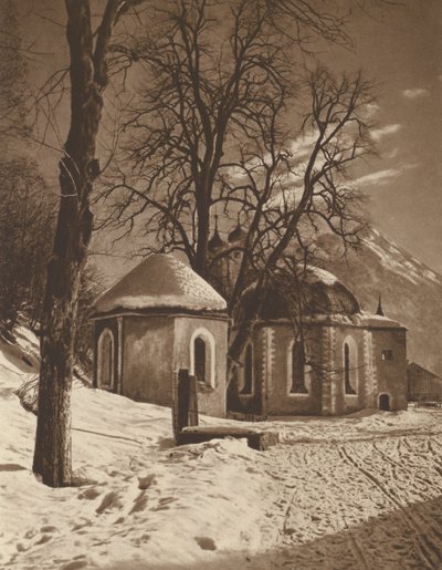 De Lorettokapel bij Oberstdorf door Kurt Hielscher