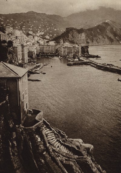 Italië: Camogli, Riviera door Kurt Hielscher