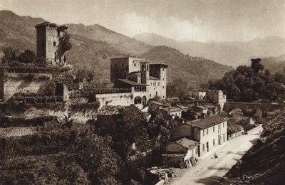 Italië: Castello Verrucola, Fivizzano door Kurt Hielscher