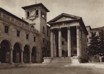 Italië: Polo, Tempio Augusteo door Kurt Hielscher
