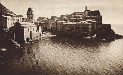 Italië: Vernazza, Riviera door Kurt Hielscher