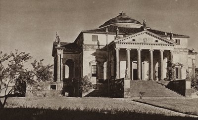 Italië: Vicenza, Villa Rotonda door Kurt Hielscher