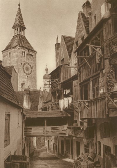 Landsberg am Lech, de Hexenwinkel door Kurt Hielscher