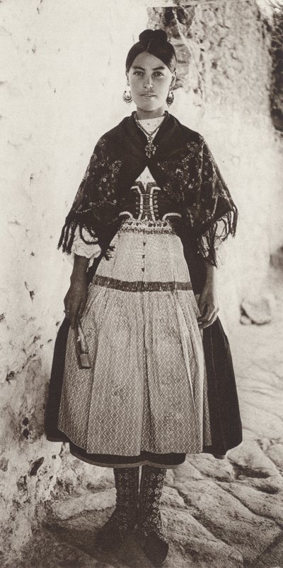 Spanje: Lagartera-kostuum, Provincie Toledo door Kurt Hielscher